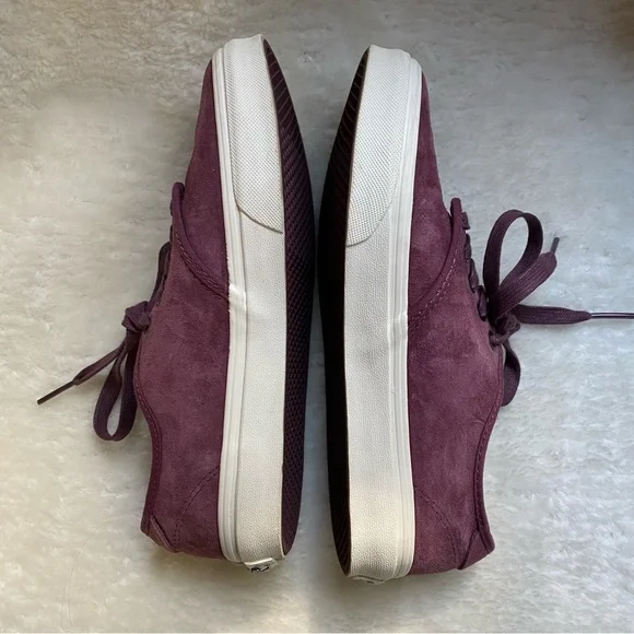 Vans purple suede sneaker SIZE 8 - Picture 6 of 9